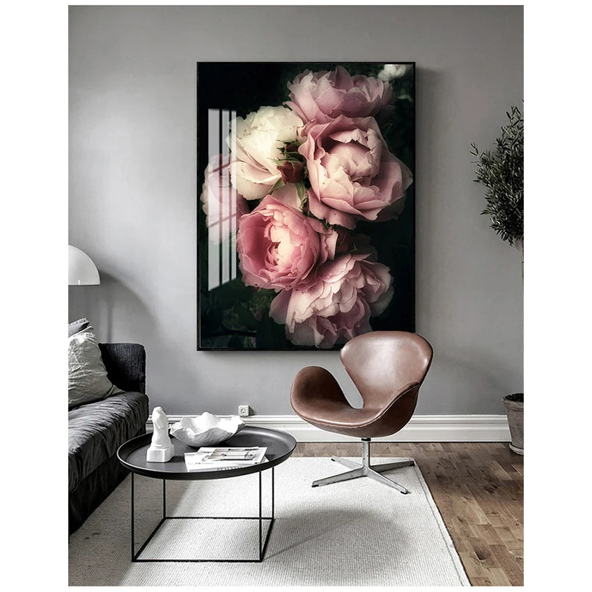 Art Peony Wall Art