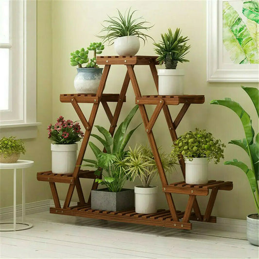 Wooden Plant Stand *Indoor/Outdoor