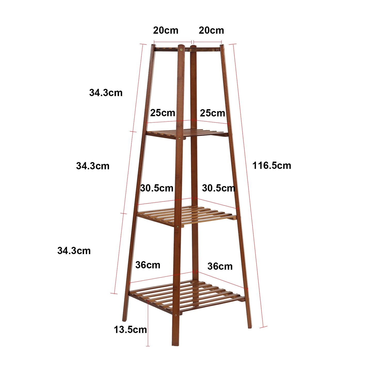 Bamboo Plant Stand - Small, Medium, Large