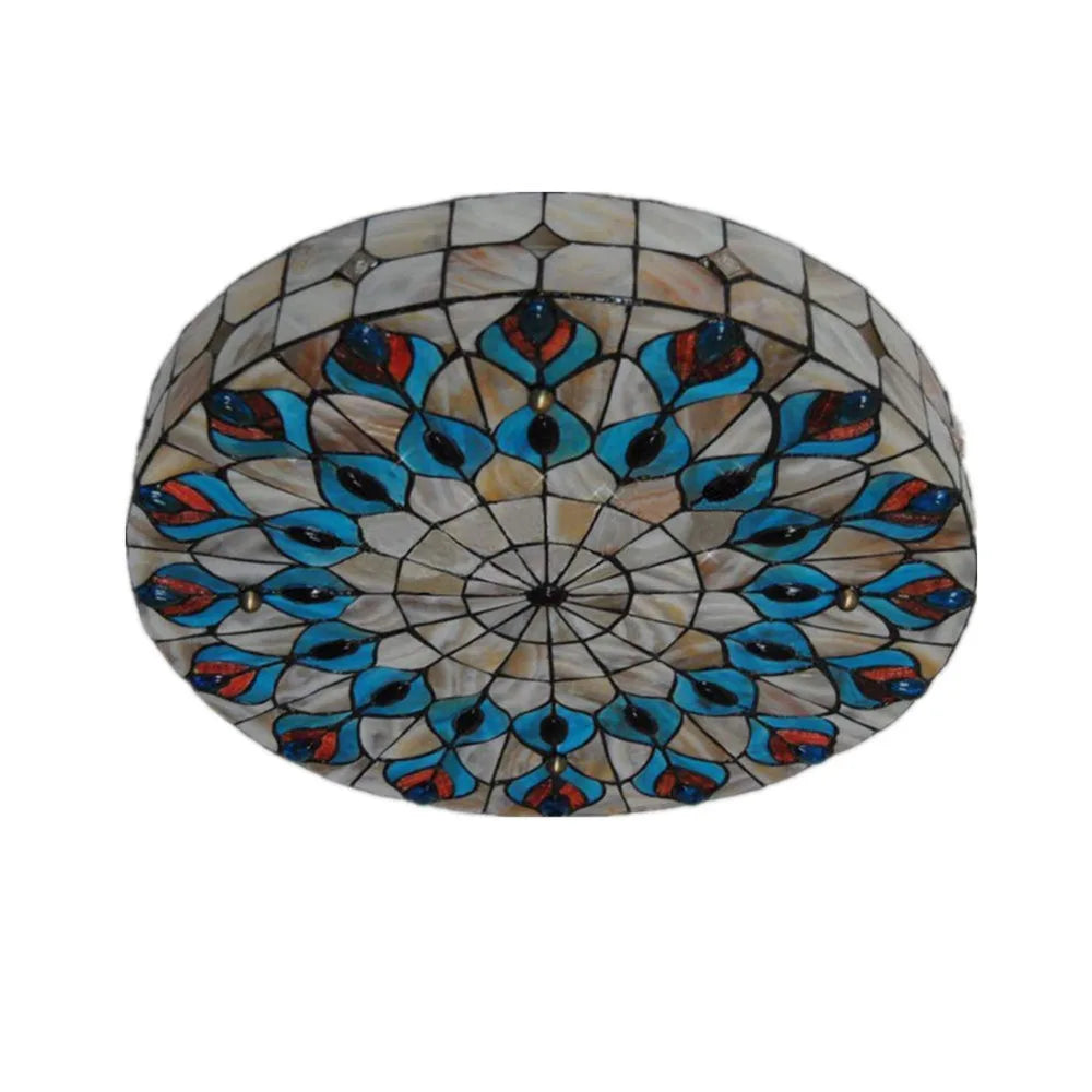 Tiffany Stained Glass Ceiling Light *Flush Mount