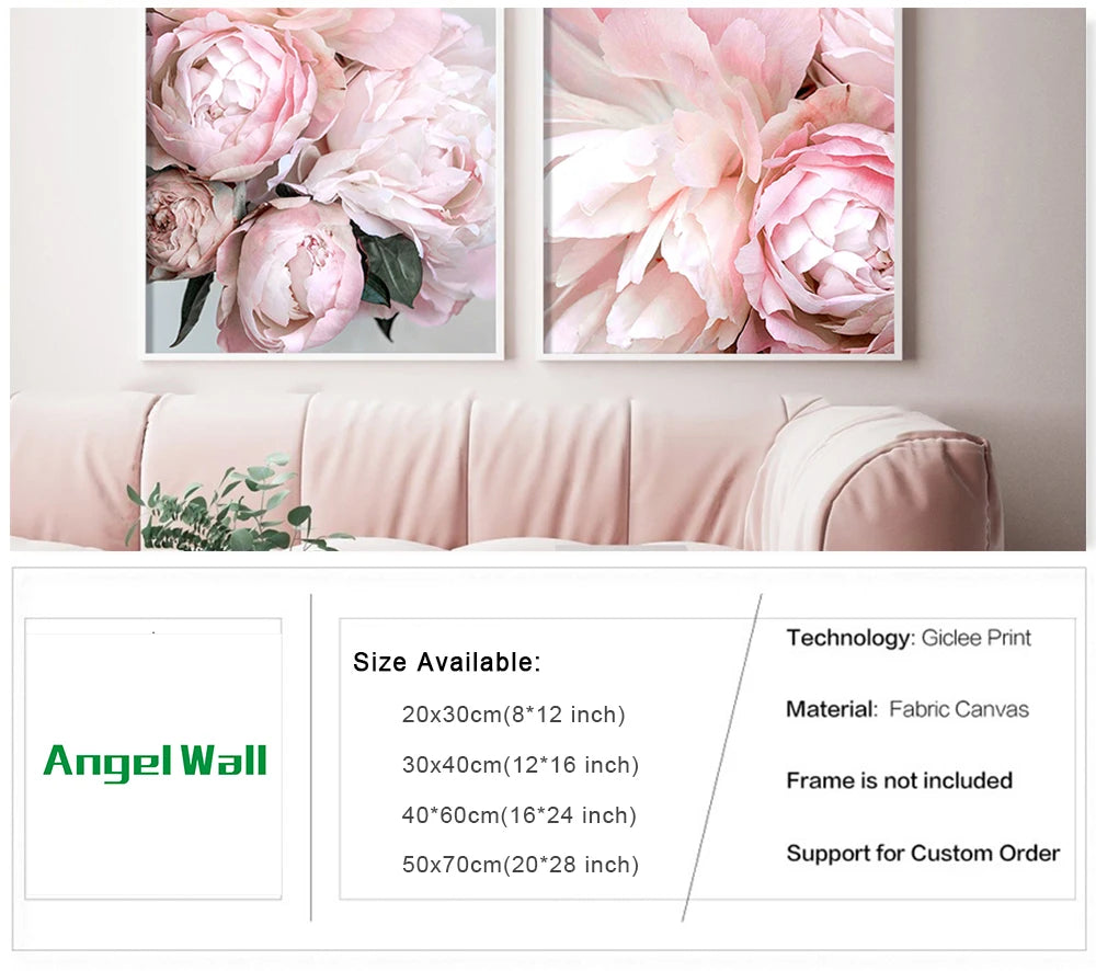 Canvas Print(s) Pink Peony