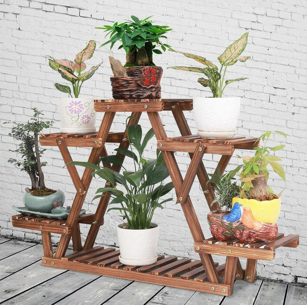 Wooden Plant Stand *Indoor/Outdoor