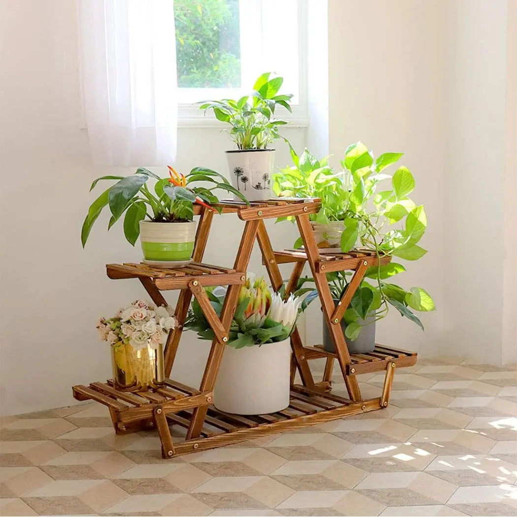 Wooden Plant Stand *Indoor/Outdoor