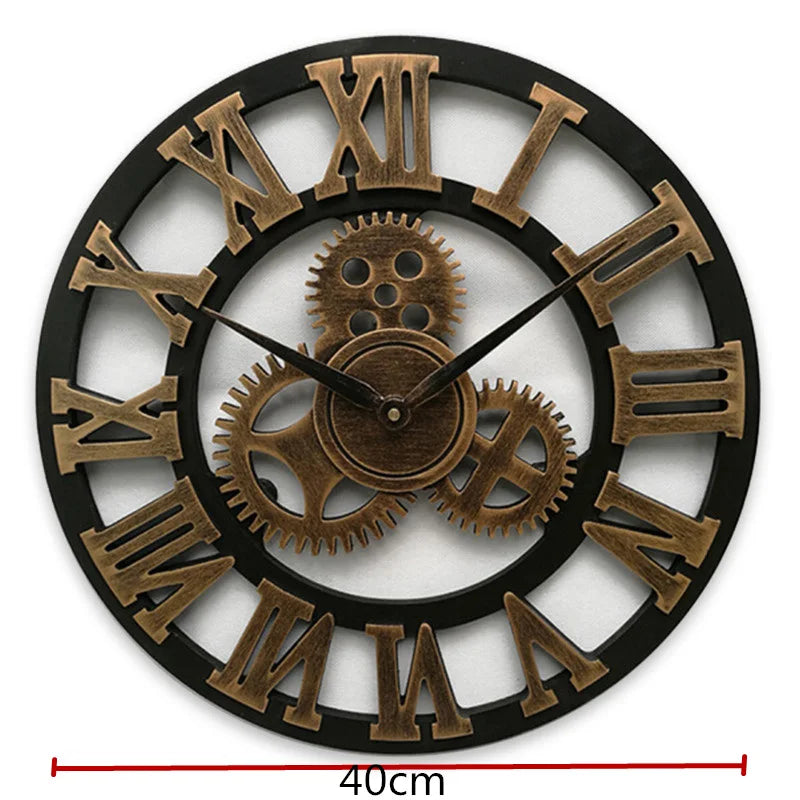 Clock Industrial Art Deco