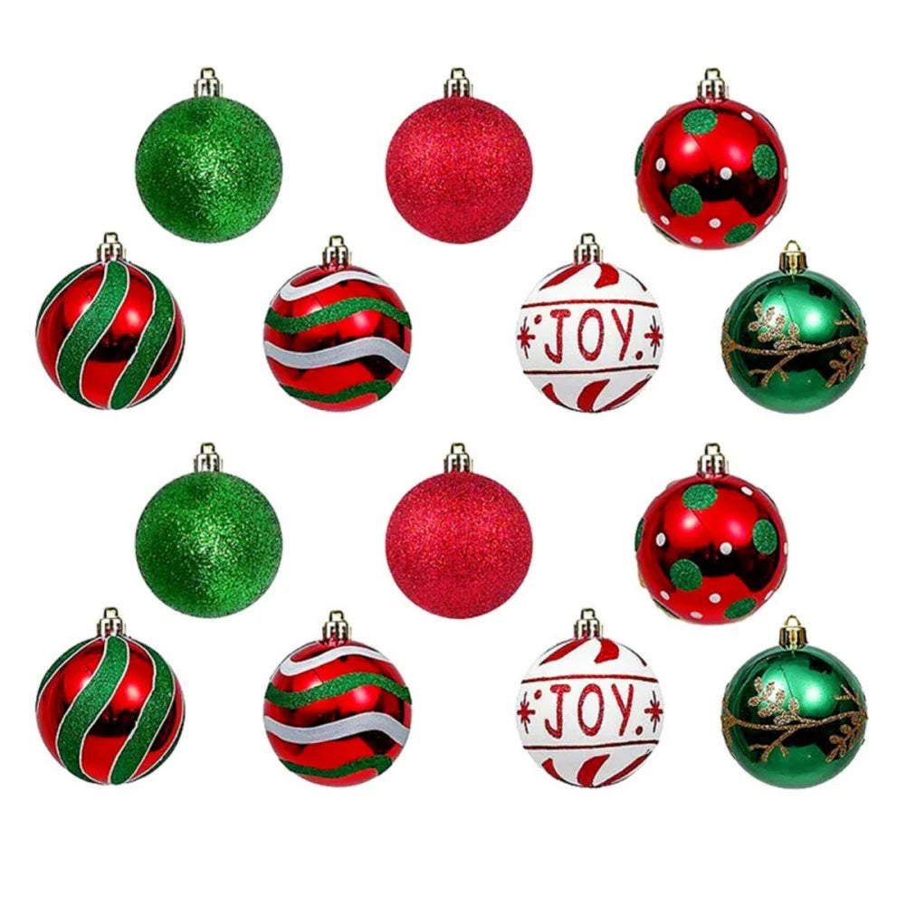 Christmas Tree Ornament Set *16Pcs - Traditional