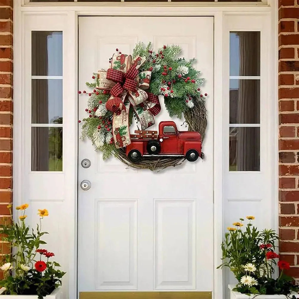 Christmas Wreath Decoration - Seasonal Home Decor