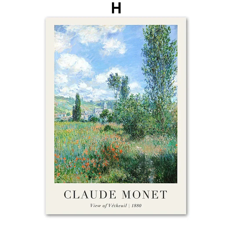 Claude Monet - Ciglee - Canvas Wall Art - Unframed