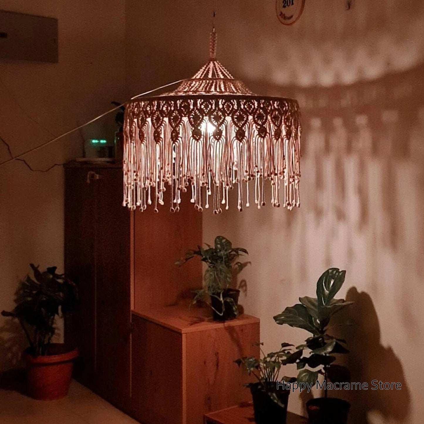 Macrame Chandelier