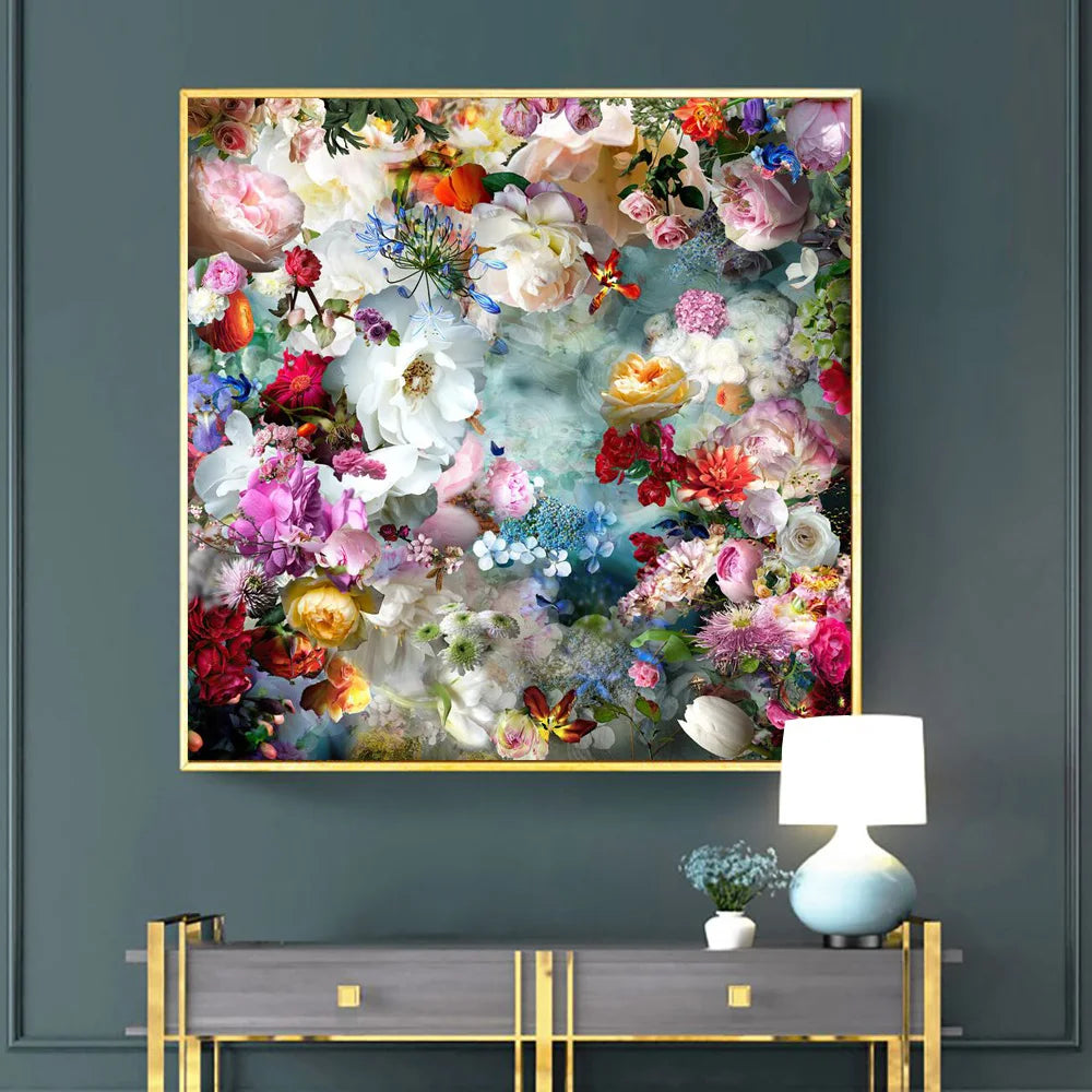 Wall Art, Peony Flowers HD Prints *Unframed