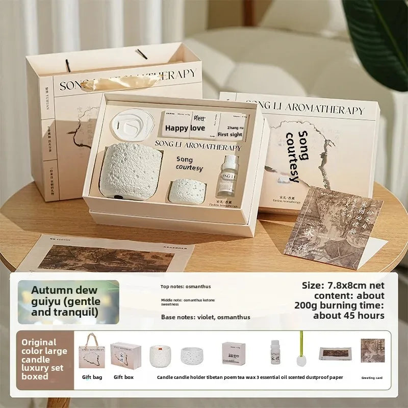 Aromatherapy Home Fragrance Sets - Assorted Fragrant Notes - Gift Box Included