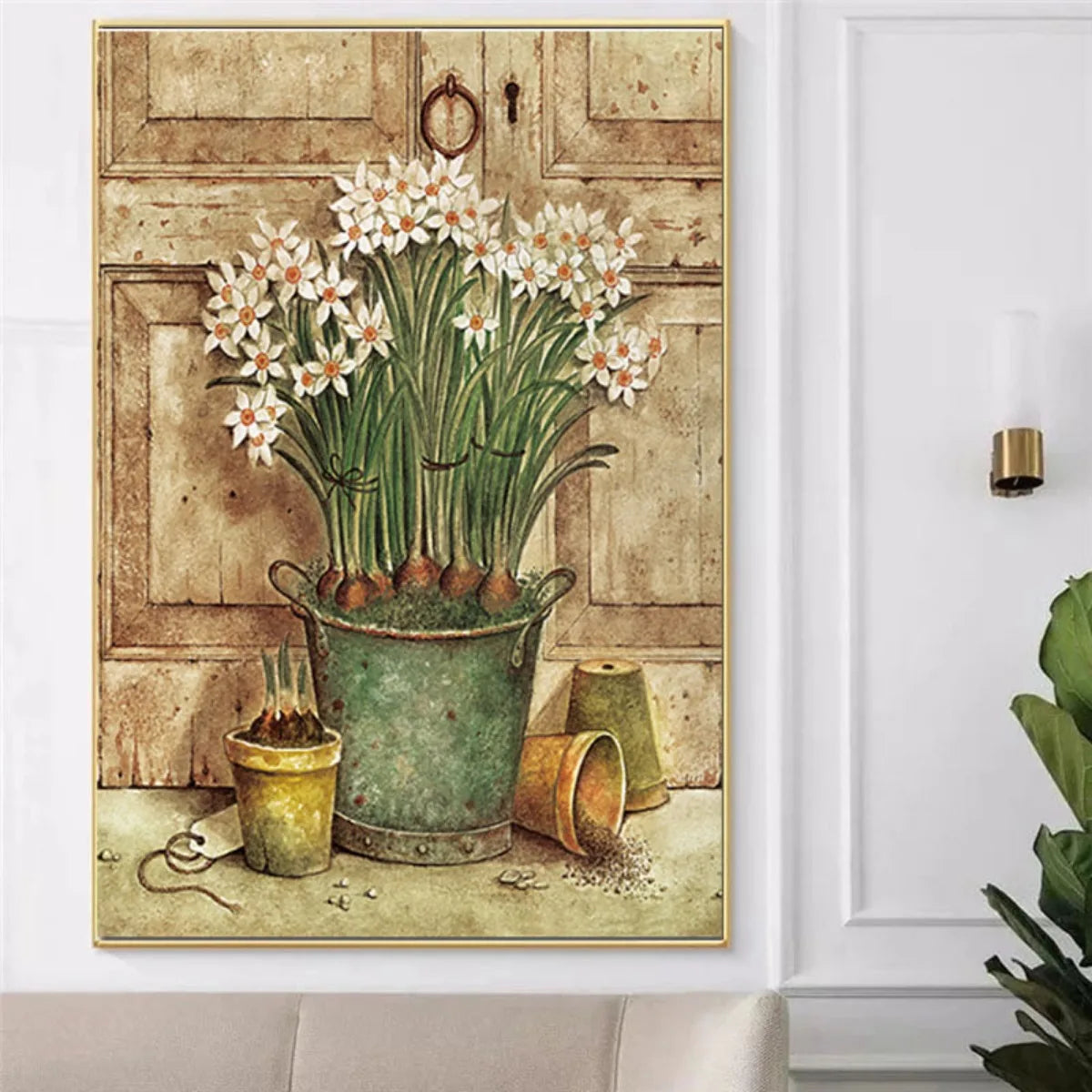 Canvas Poster Prints Flower