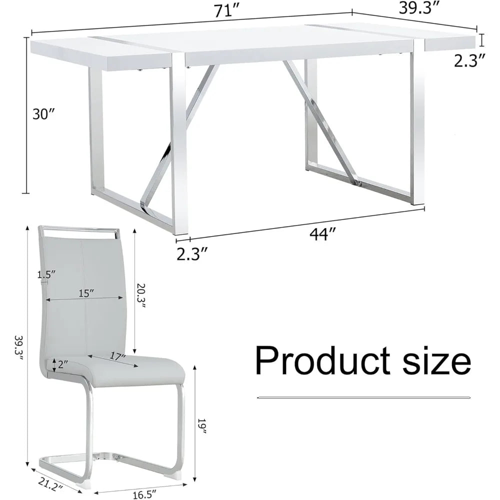 Dining Table Set for 6