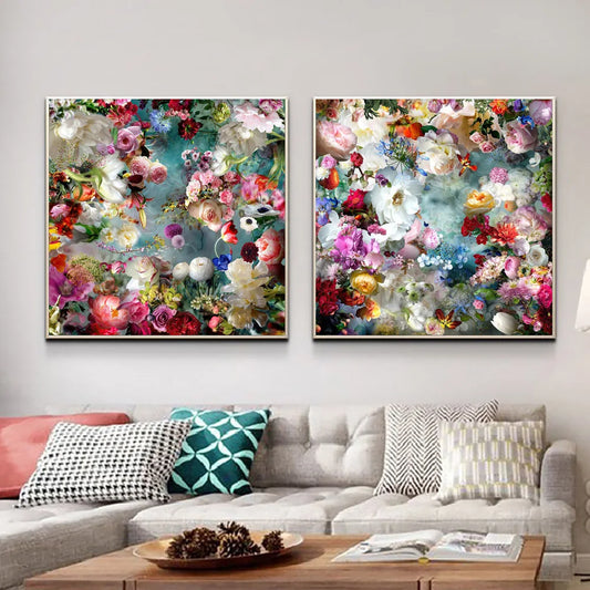 Wall Art, Peony Flowers HD Prints *Unframed