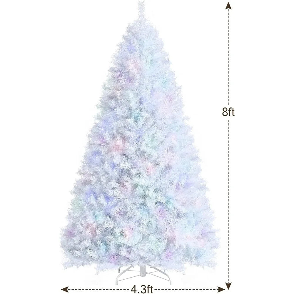 Artificial Christmas Tree | Iridescent White Branches | Holiday Decorations