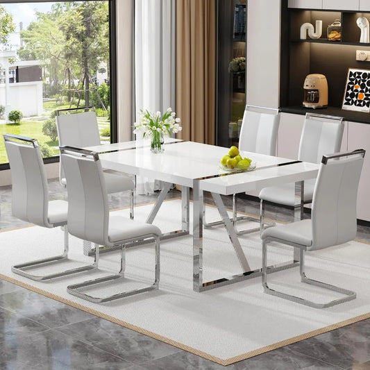 Dining Table Set for 6