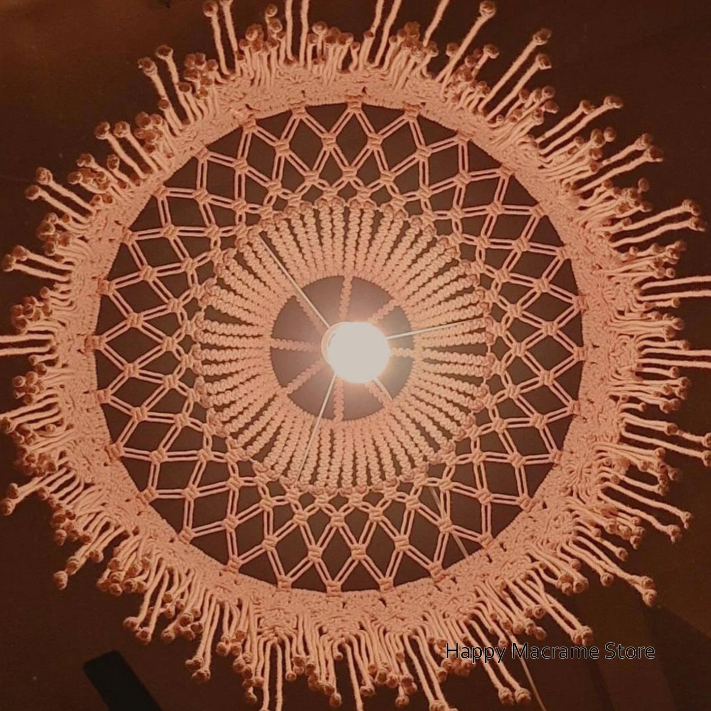 Macrame Chandelier