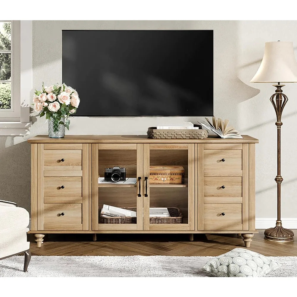 Media Console Cabinet - TV Stand, Universal - Entertainment Center