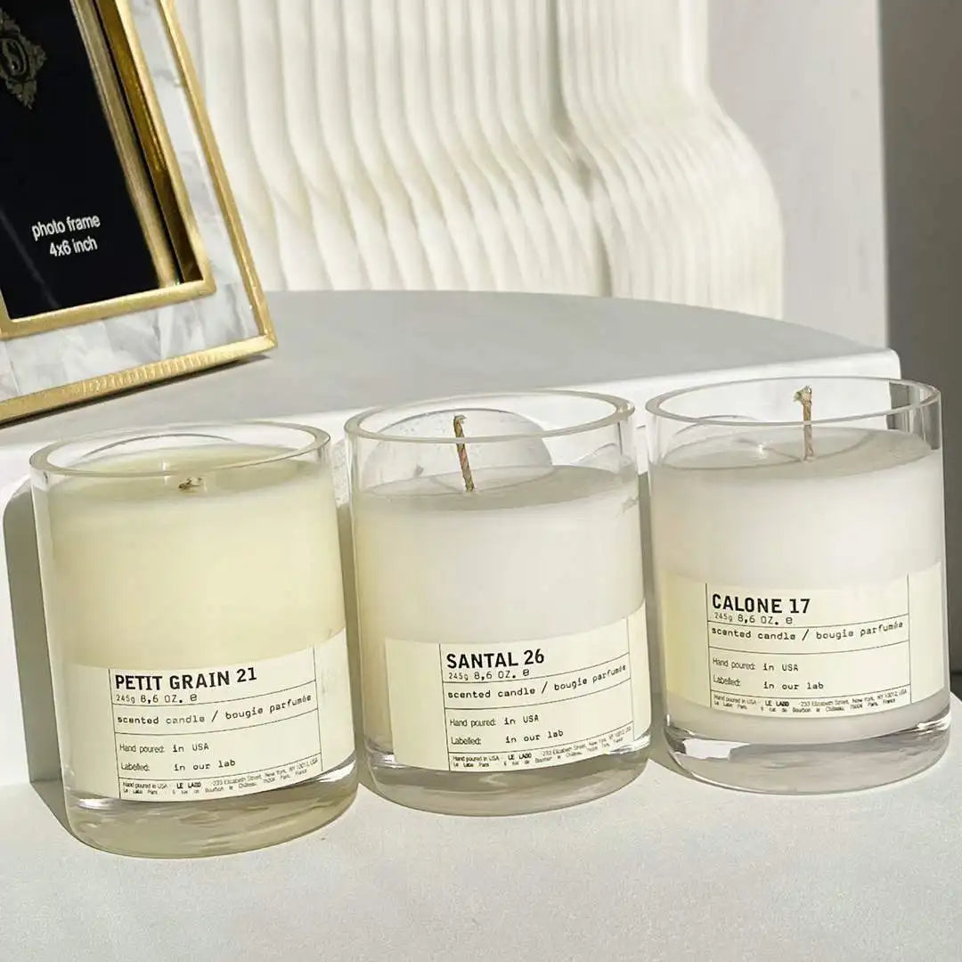 Candles Soy - Home Fragrance - Aromatherapy - Clean Burn