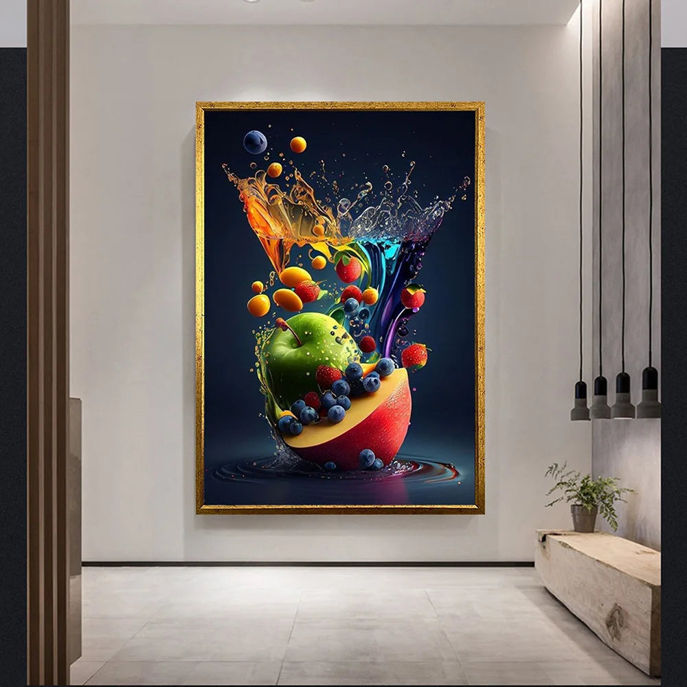 Art Canvas Painting Print - Culinary Themes