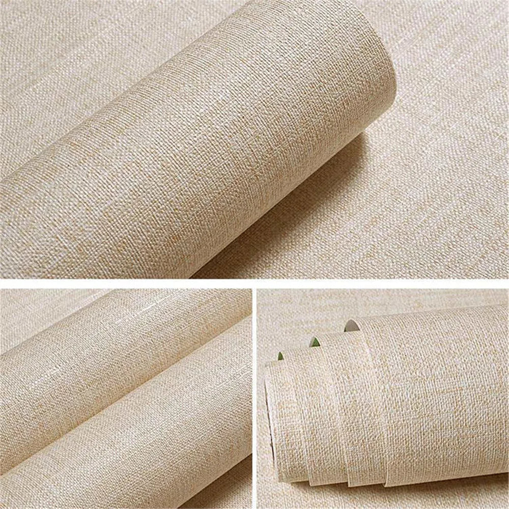 Wall Paper Rolls - Linen Textured - Self Adhesive - Contact Paper