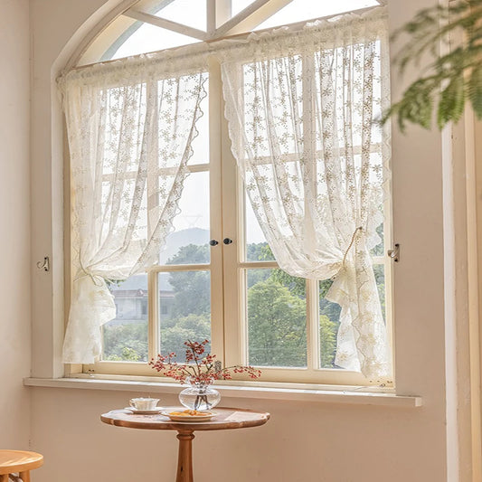 Floral Lace Curtain