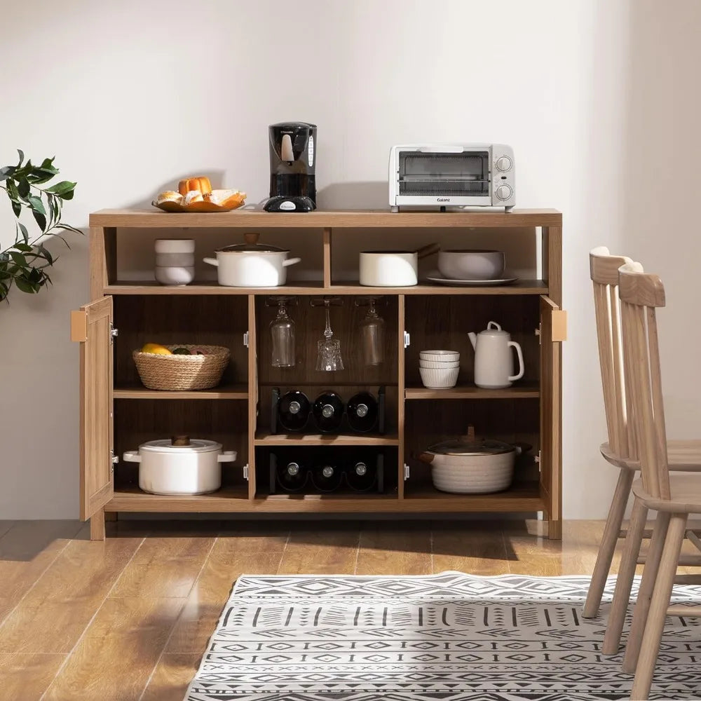 Rattan Sideboard Coffee Cabinet