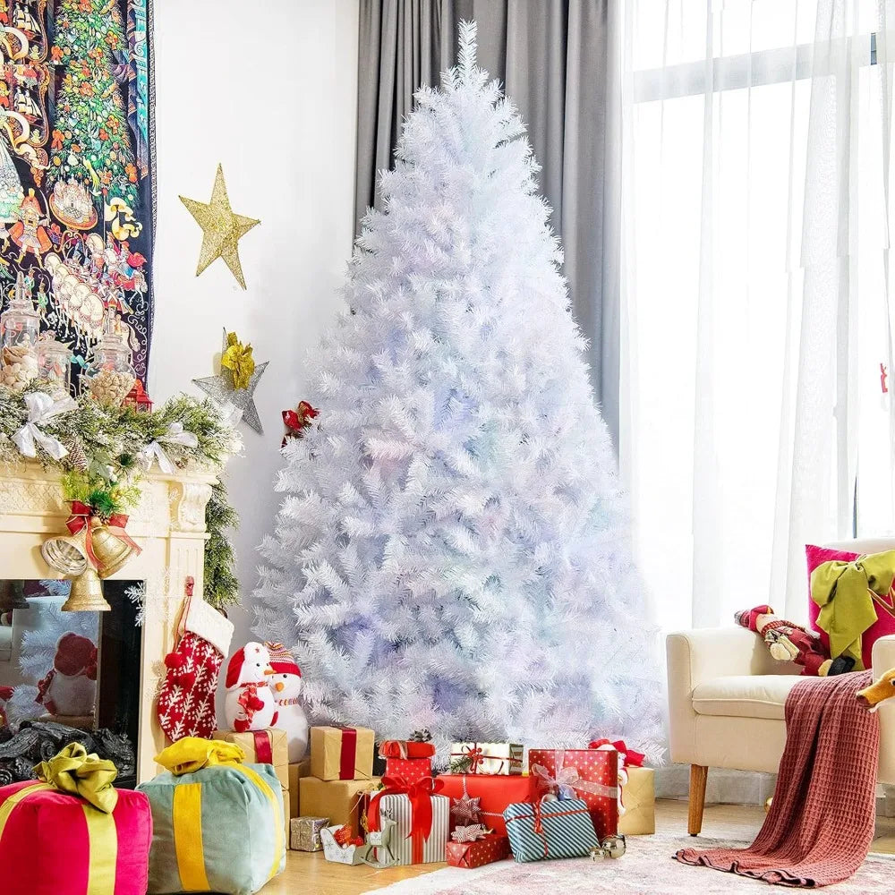 Artificial Christmas Tree | Iridescent White Branches | Holiday Decorations