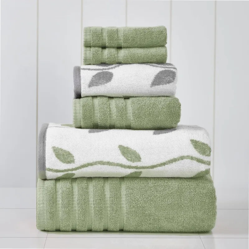 Bath Towel Set *6Pcs