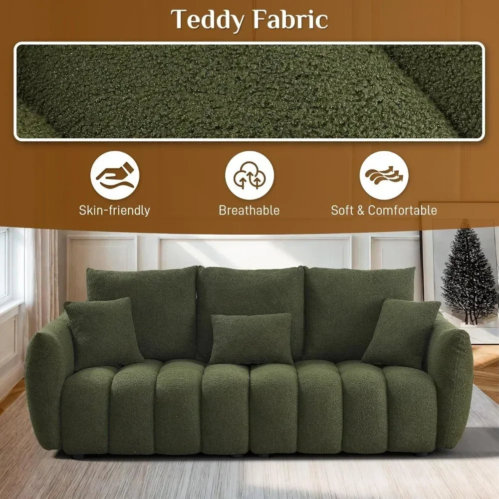 Sofa - Teddy Cloud Sofa - Deep Seats - 80.2"