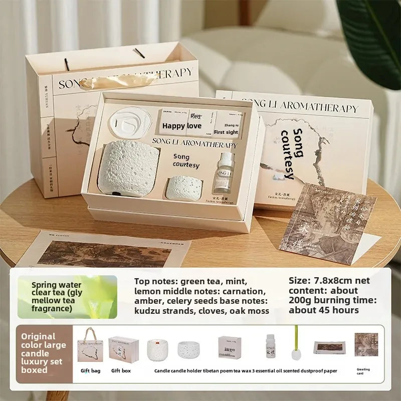 Aromatherapy Home Fragrance Sets - Assorted Fragrant Notes - Gift Box Included