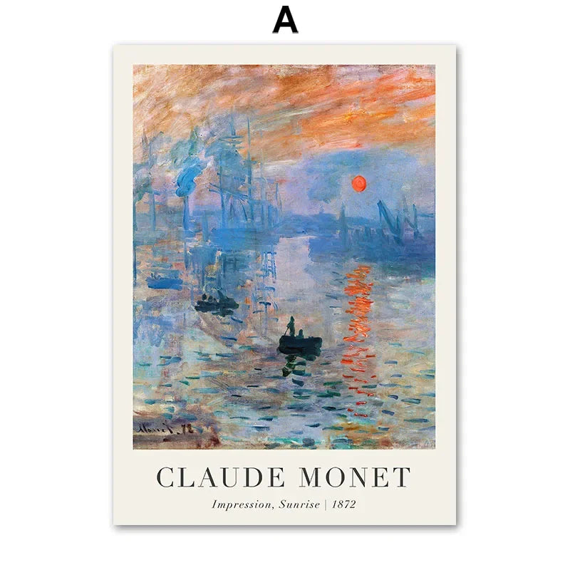 Claude Monet - Ciglee - Canvas Wall Art - Unframed