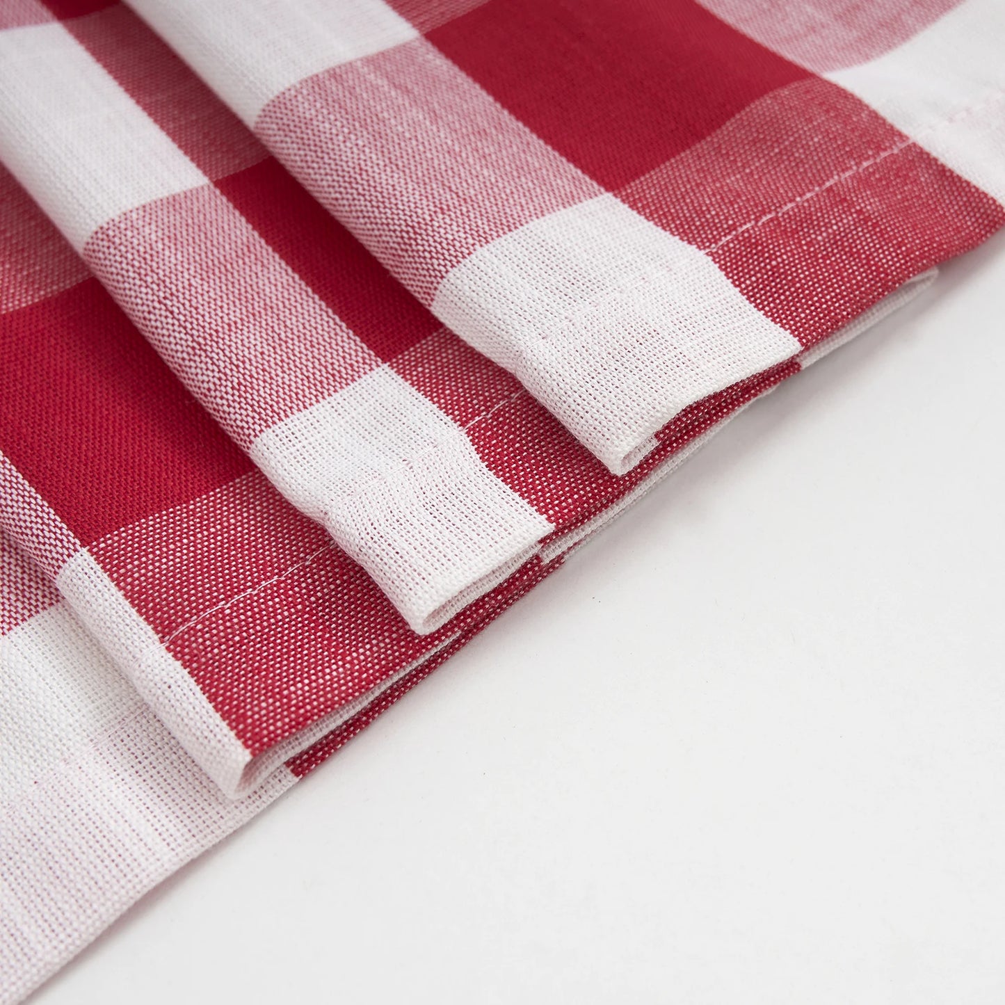 Checkered Kitchen Curtain(s)