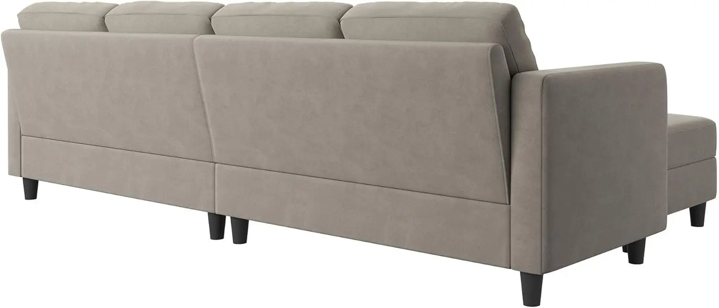 Sofa, Couch -  Sectional - Double Chaise