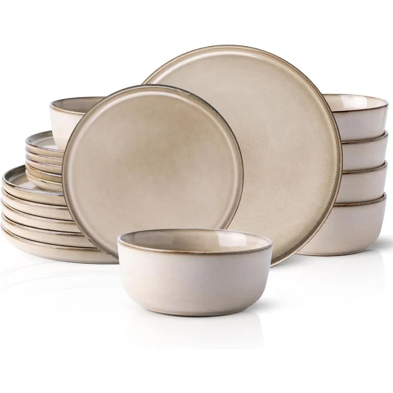 Ceramic Stoneware Dinnerware Set  *12 Pcs