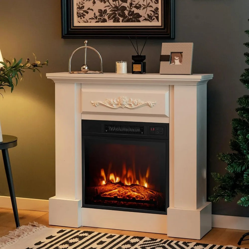 Electric Fireplace - 3D Flame Effect