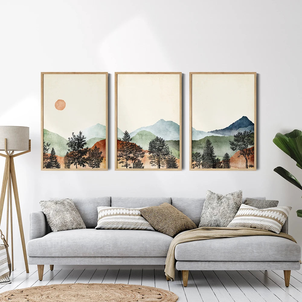 Wall Art Canvas Painting Landscape