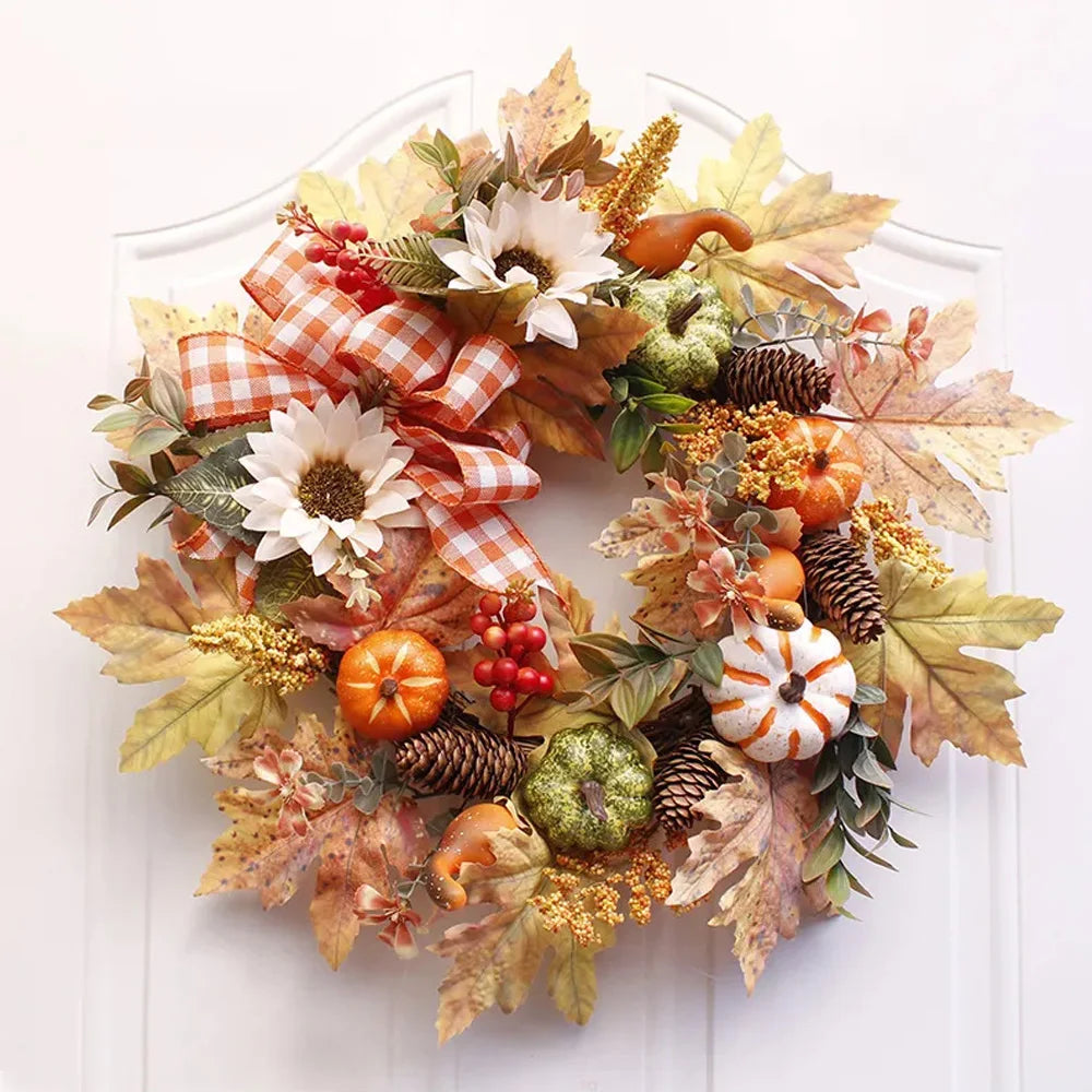 Fall Grain Wreaths || Harvest Autumn Door Wreaths