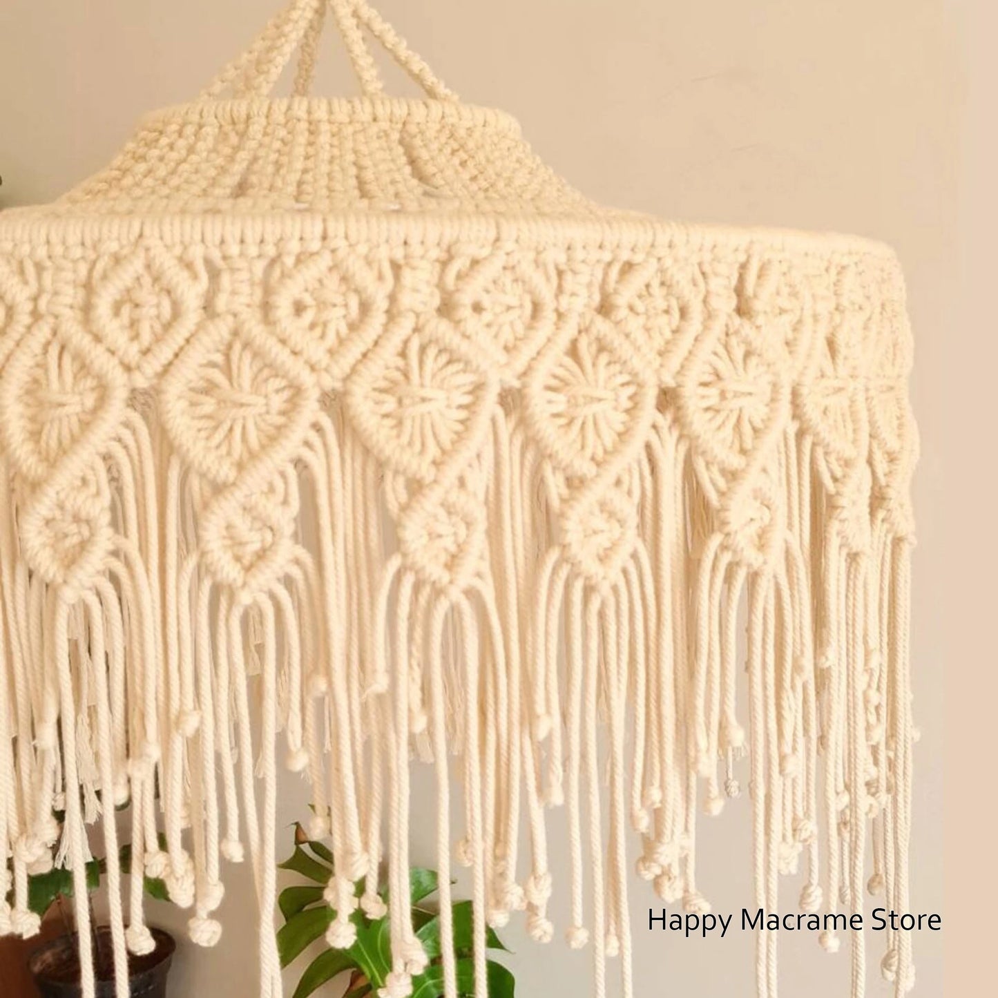 Macrame Chandelier