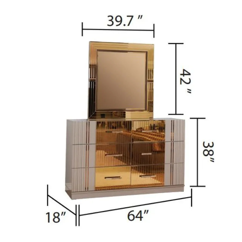 Bedroom Furniture Set *4pcs *5pcs