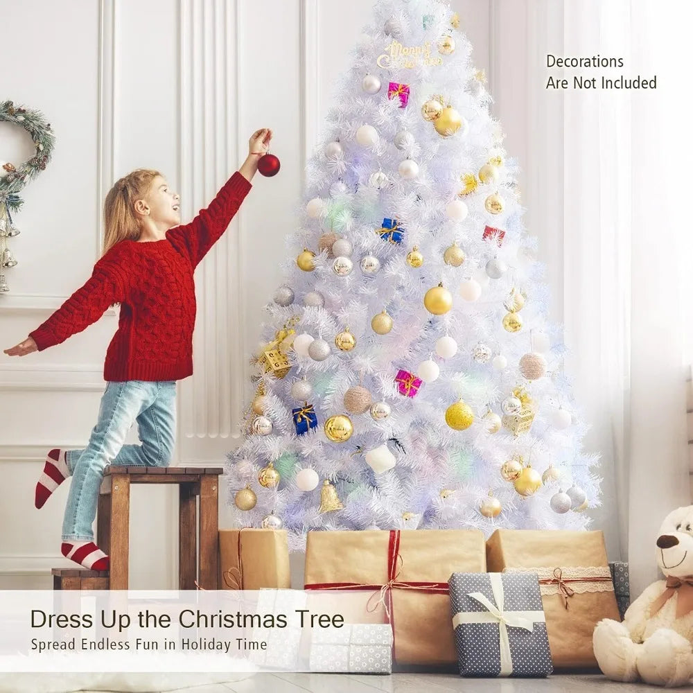 Artificial Christmas Tree | Iridescent White Branches | Holiday Decorations