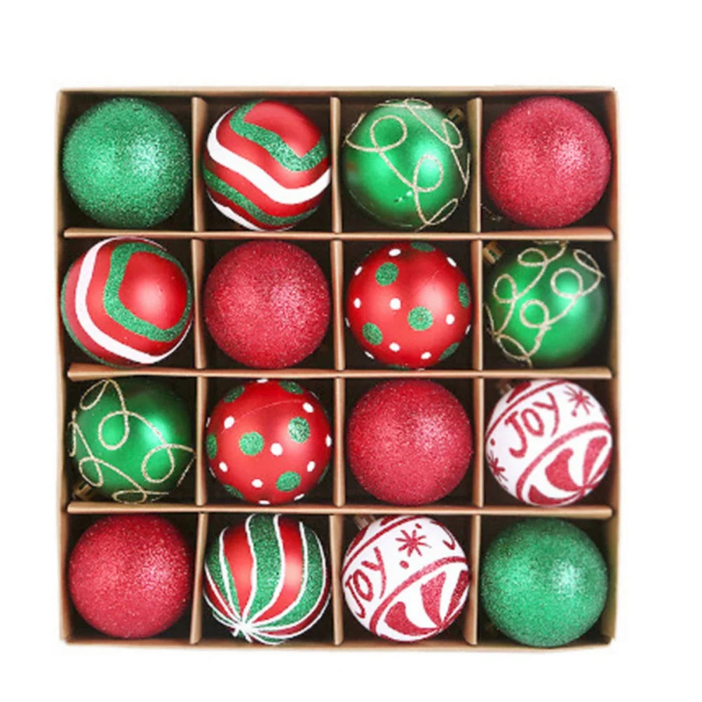 Christmas Tree Ornament Set *16Pcs - Traditional