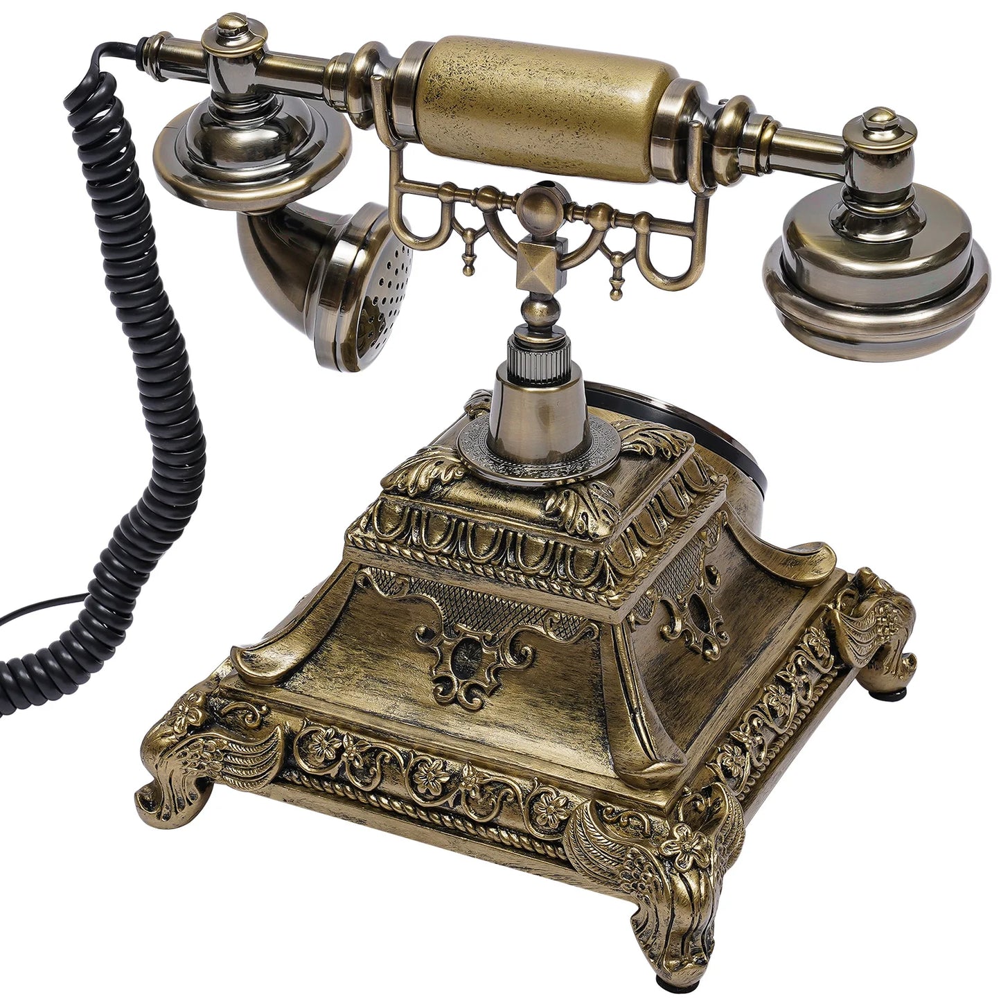 Antique Telephone - Old Fashion Rotary Phone