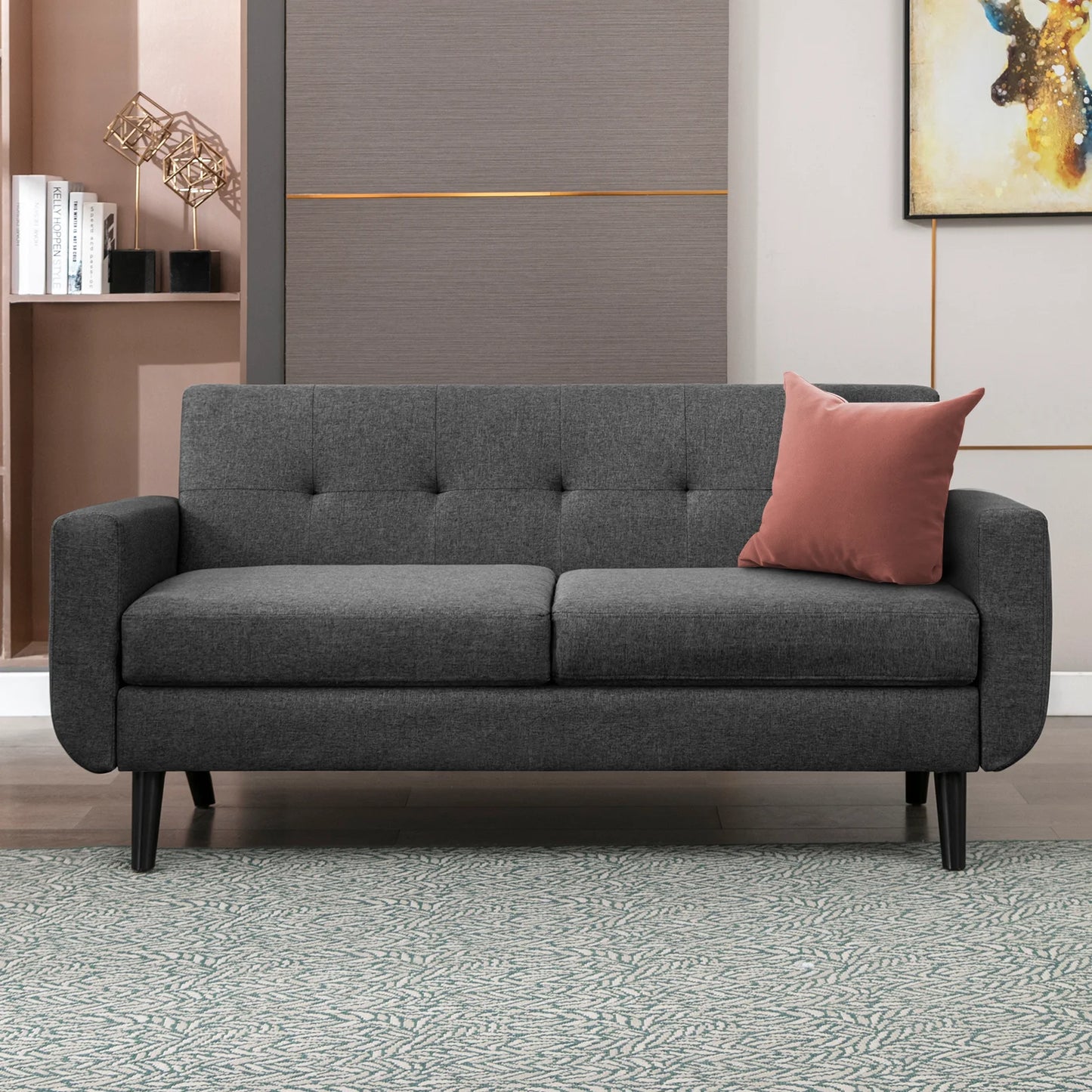 Sofa Loveseat Couch - Chesterfield Sofa - Apartment Furniture