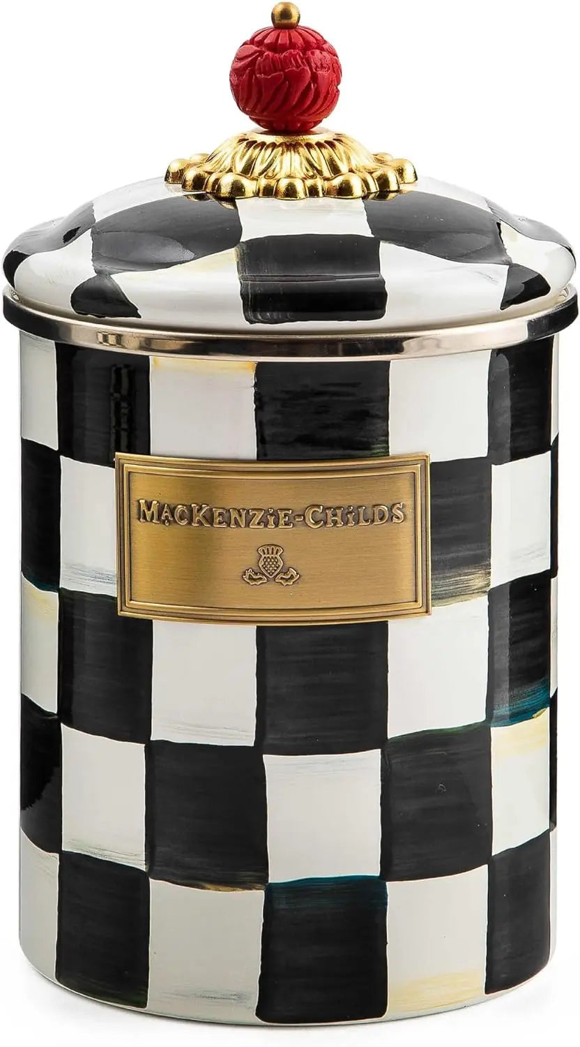 MacKenzie-Childs Canisters | 64 Oz | Collectors Items