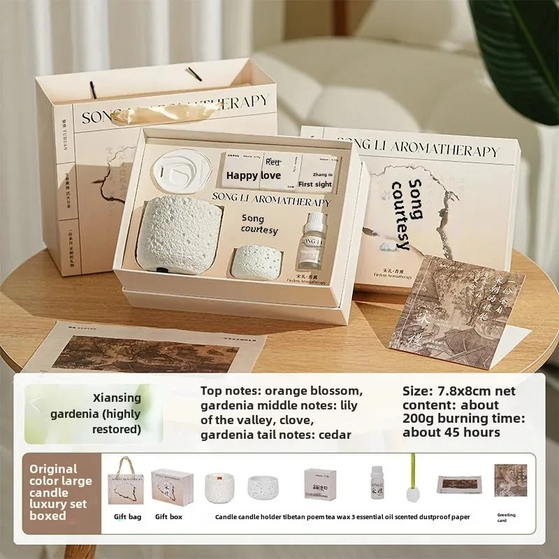 Aromatherapy Home Fragrance Sets - Assorted Fragrant Notes - Gift Box Included