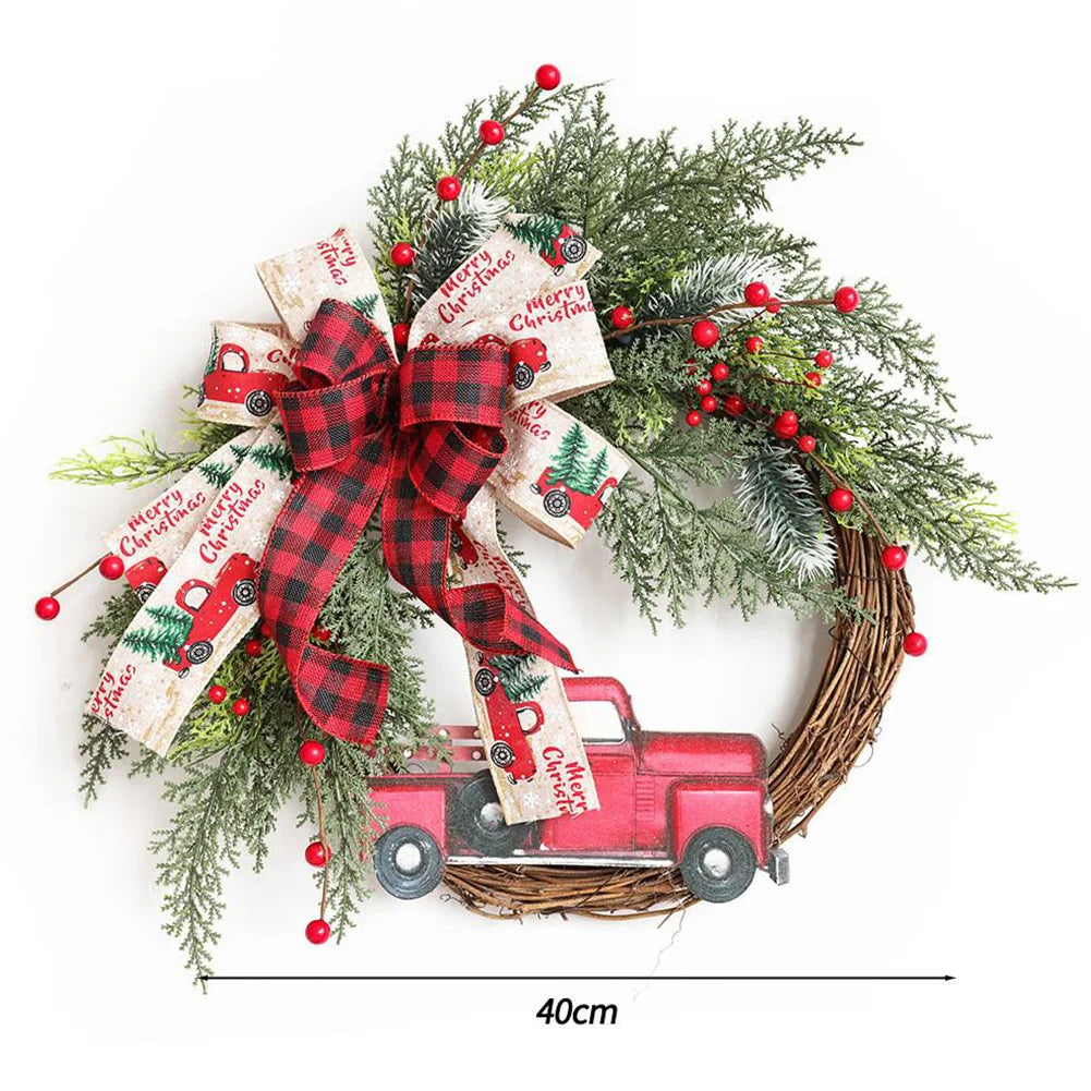 Christmas Wreath Decoration - Seasonal Home Decor