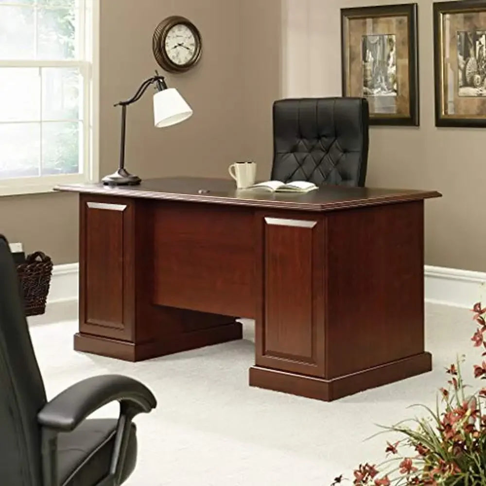 Executive Desk - Sauder Brand - Heritage Hill Collection - Cherry Finish