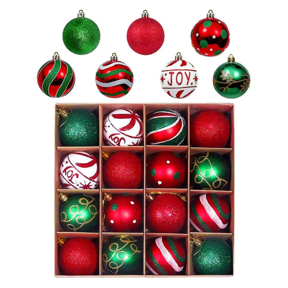 Christmas Tree Ornament Set *16Pcs - Traditional