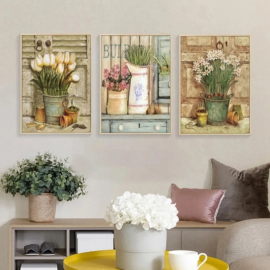 Canvas Poster Prints Flower