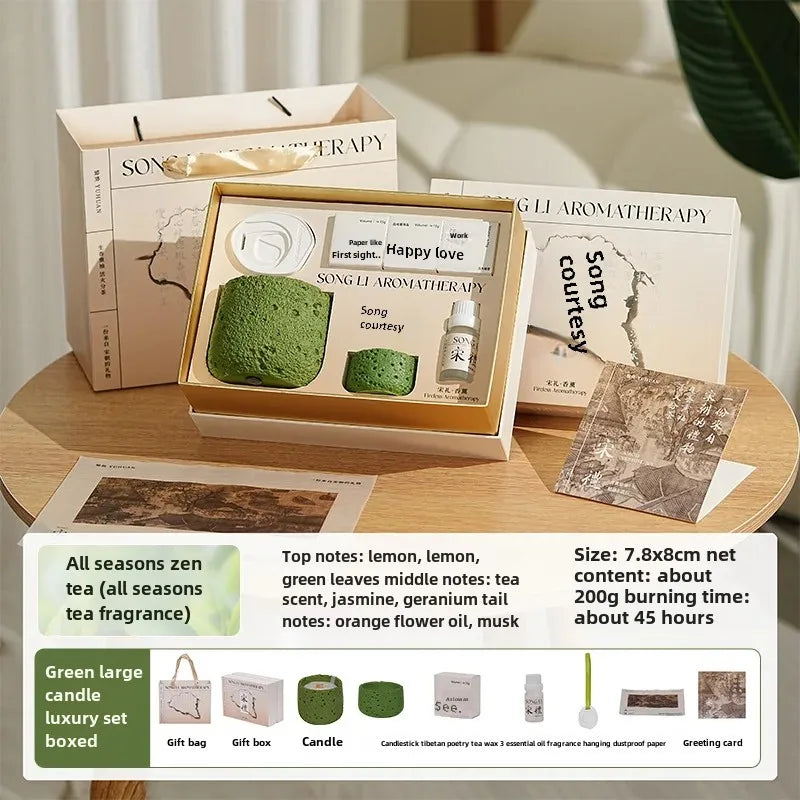 Aromatherapy Home Fragrance Sets - Assorted Fragrant Notes - Gift Box Included